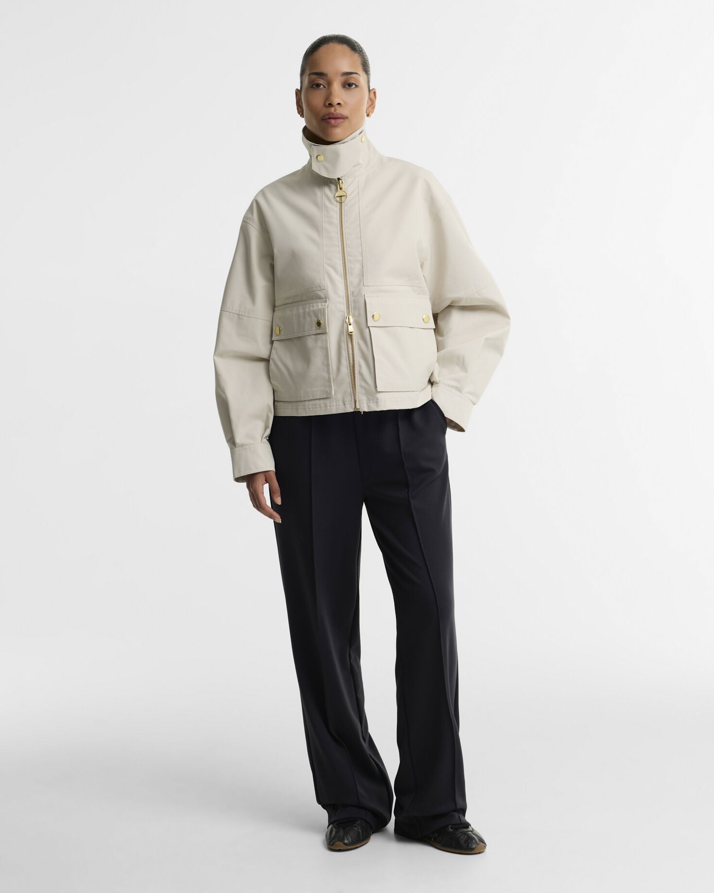 Gabriette Showerproof Jacket Moonbeam