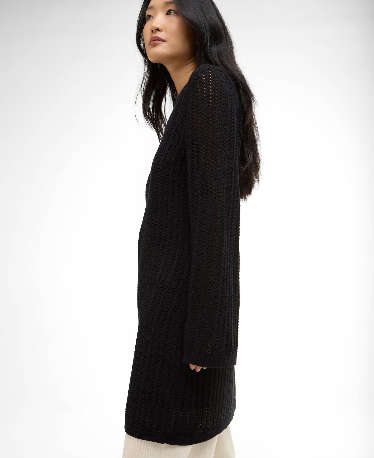 Daya Knitted Mini Dress Black image number 4