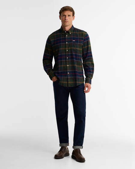 Hogside Tartan Regular Long-Sleeved Shirt Classic Tartan