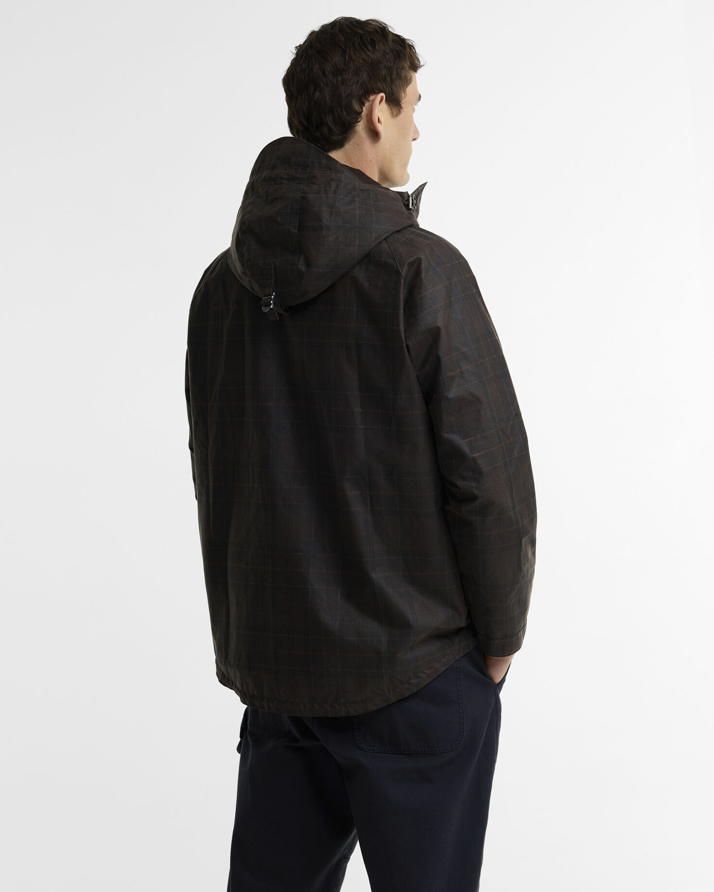 Re-Engineered Tartan Keiss Waxed Parka Muted Tartan