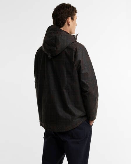 Re-Engineered Tartan Keiss Waxed Parka Muted Tartan