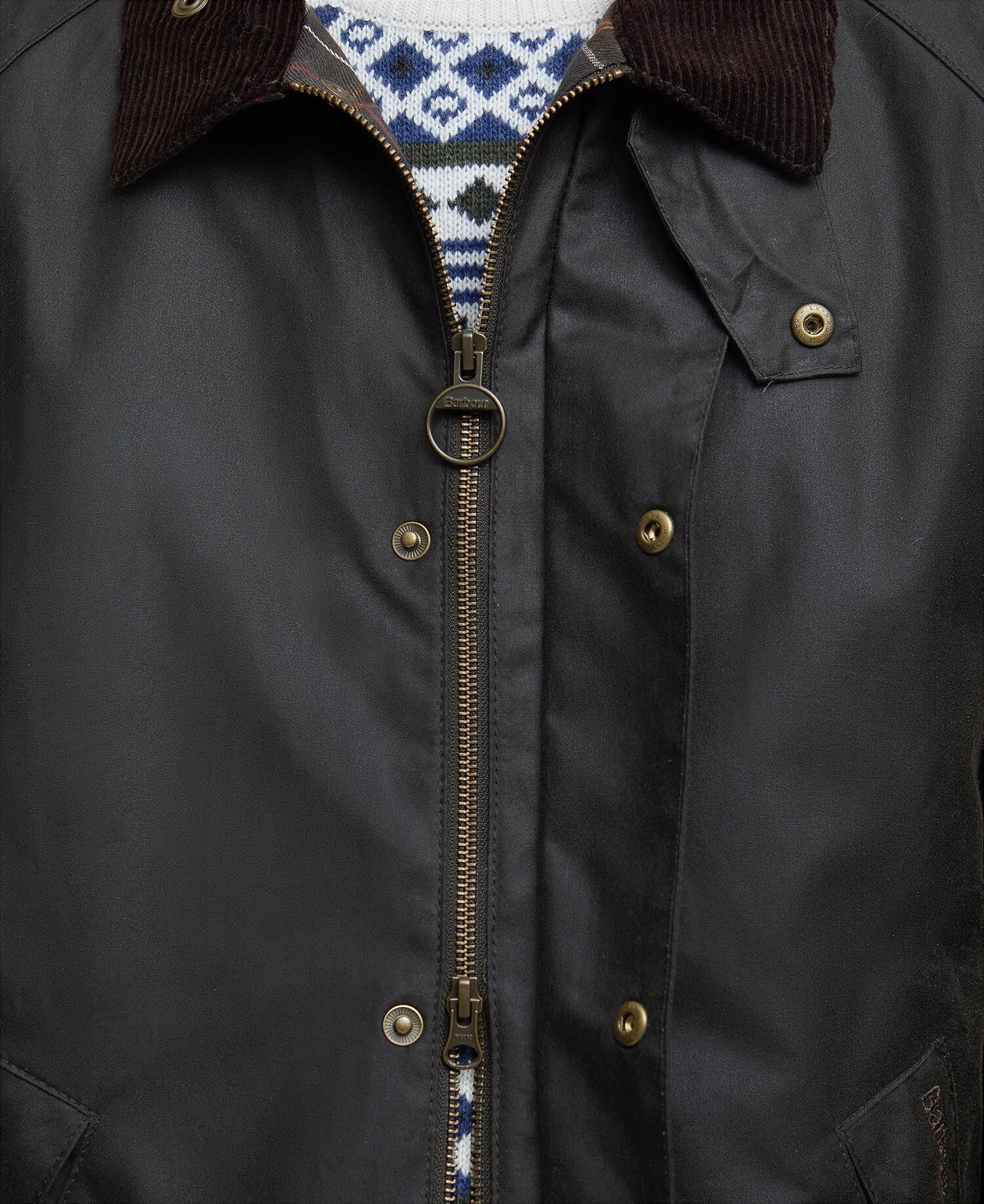 Wachsjacke Tracker Olive