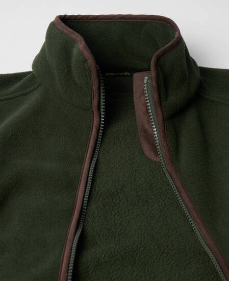 Country Colton Fleece Gilet Sage