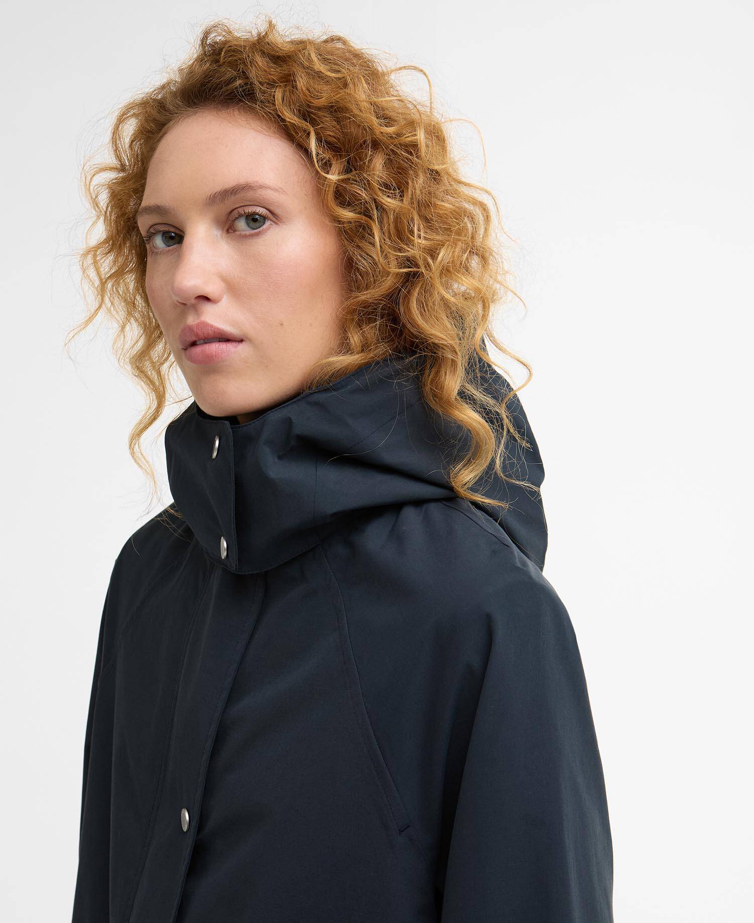 Devlin Waterproof Jacket Dark Navy/Dress Navy Tartan image number 4