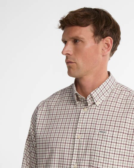 Camicia Preston Dark Bordeaux