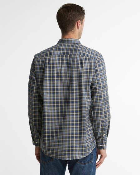 Dishford Thermo-Weave Regular Fit Long-Sleeved Shirt Olive