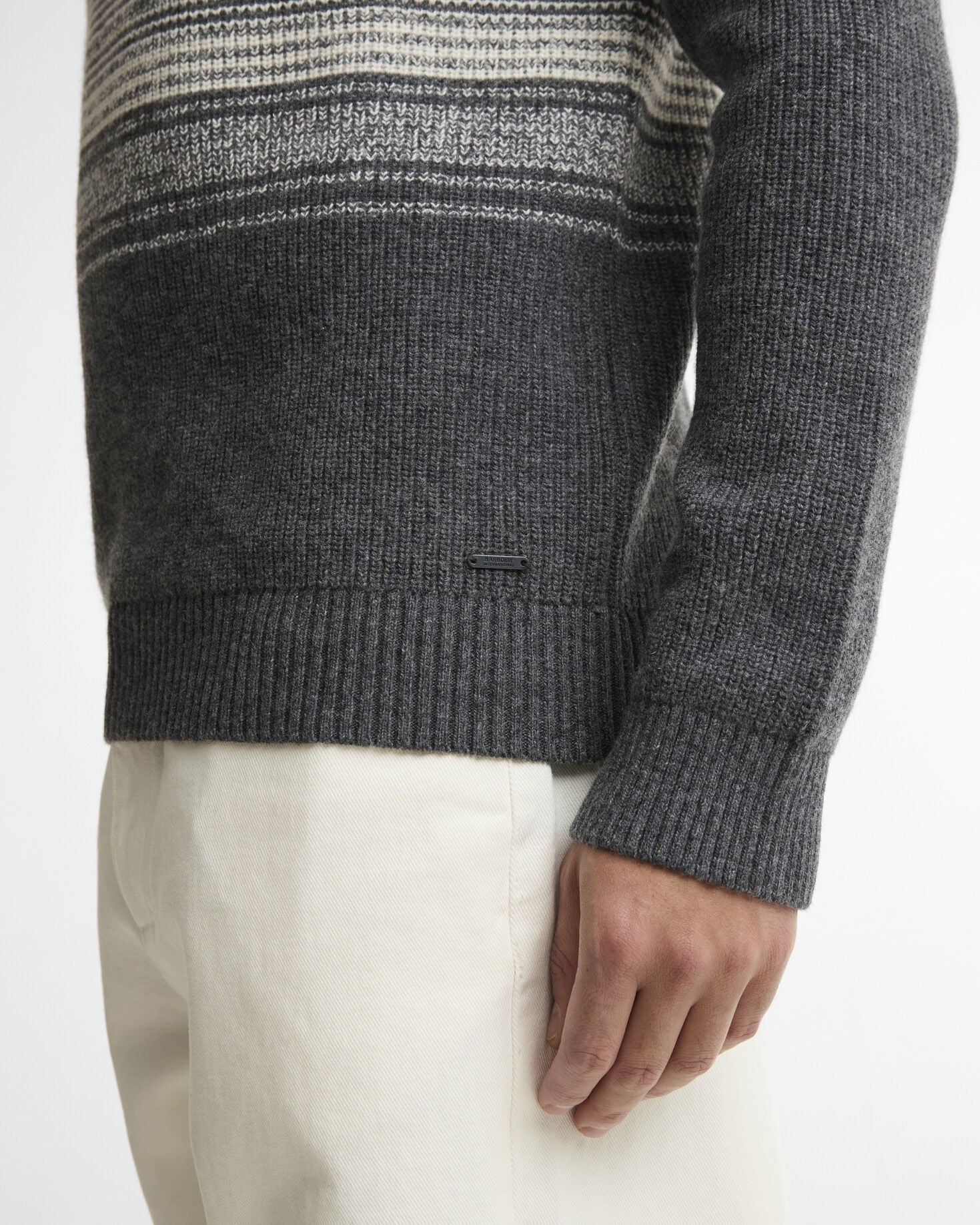 Monitor Crew Neck Jumper Asphalt