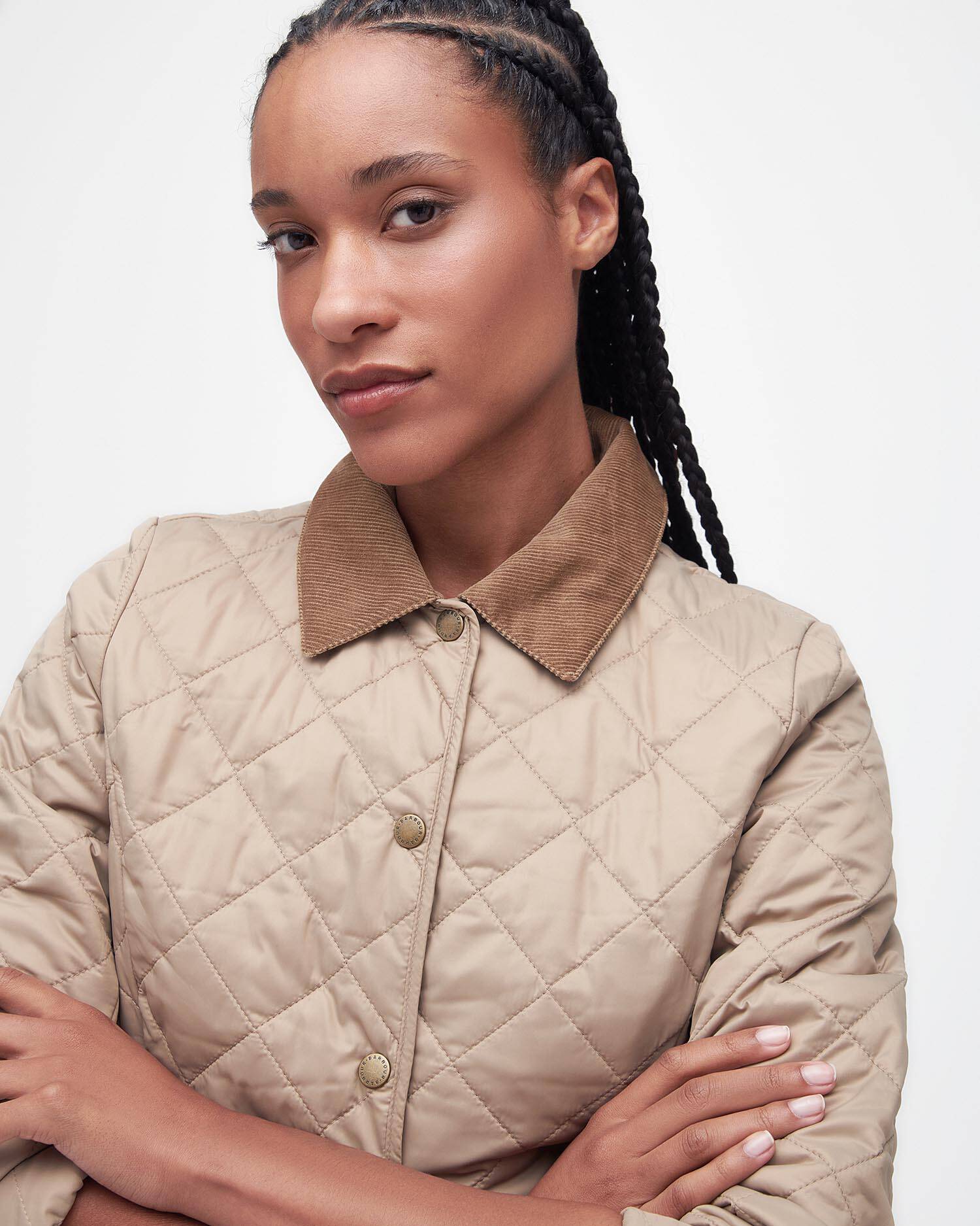 Deveron Quilted Jacket Light Trench-Light Trench image number 4