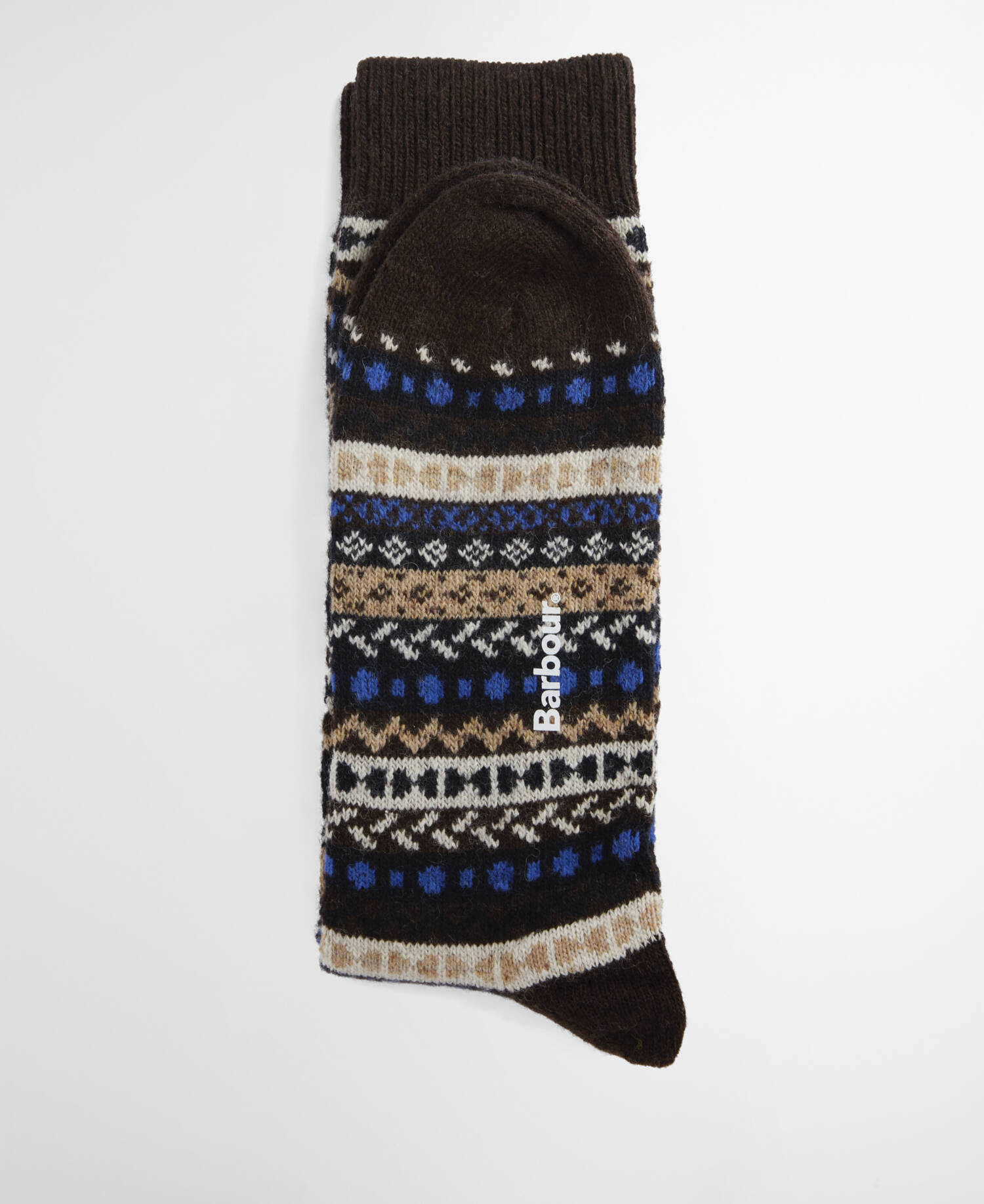 Fair Isle Socks (Set of 2) Birchwood image number 1