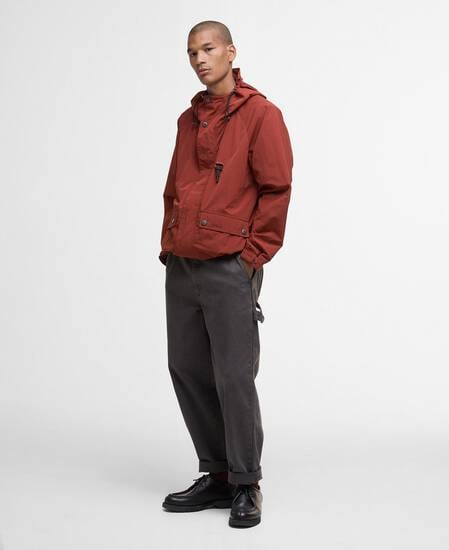 Rig Showerproof Jacket Fired Brick