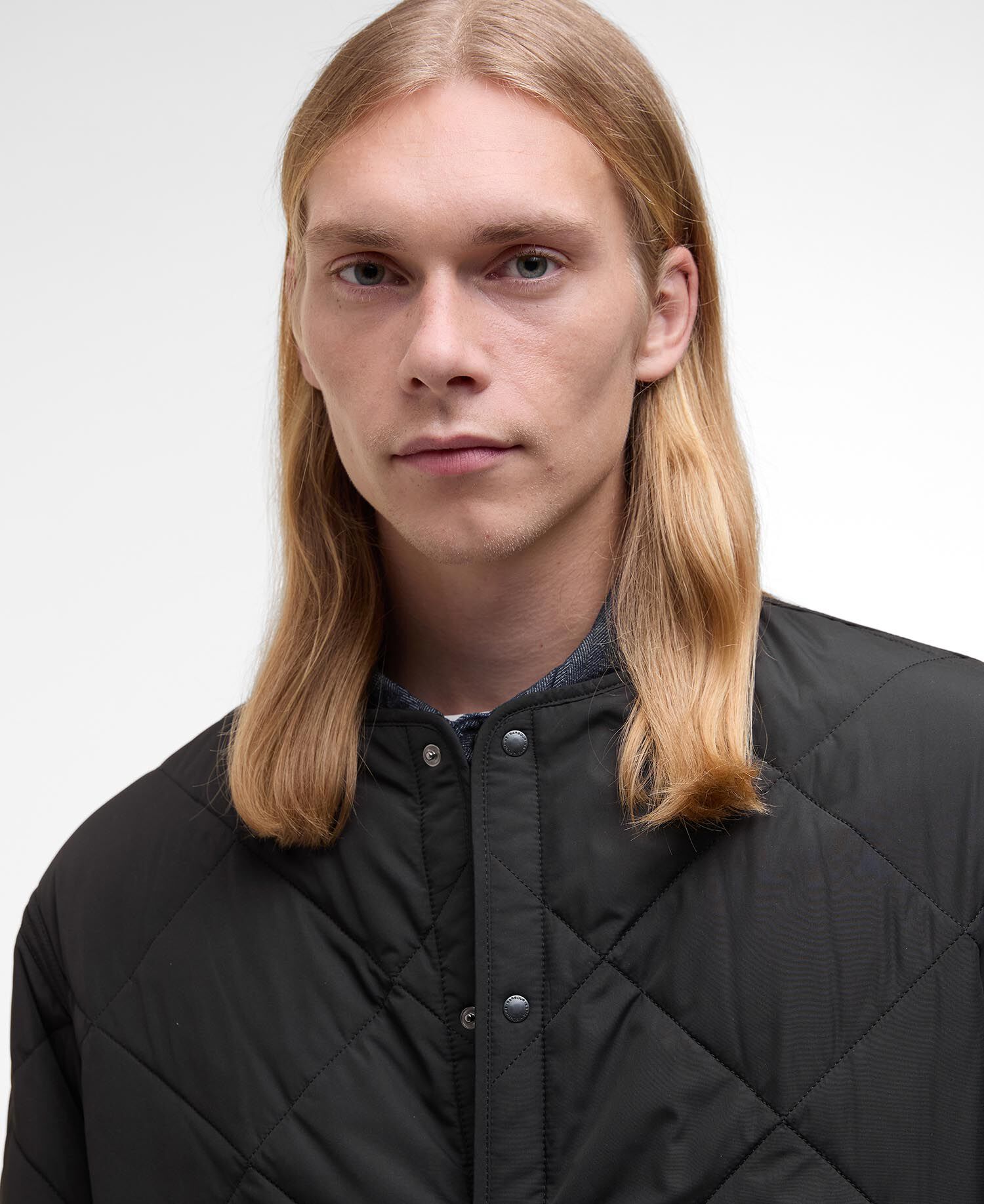 Barbour x Kaptain Sunshine Quilted Liner Black