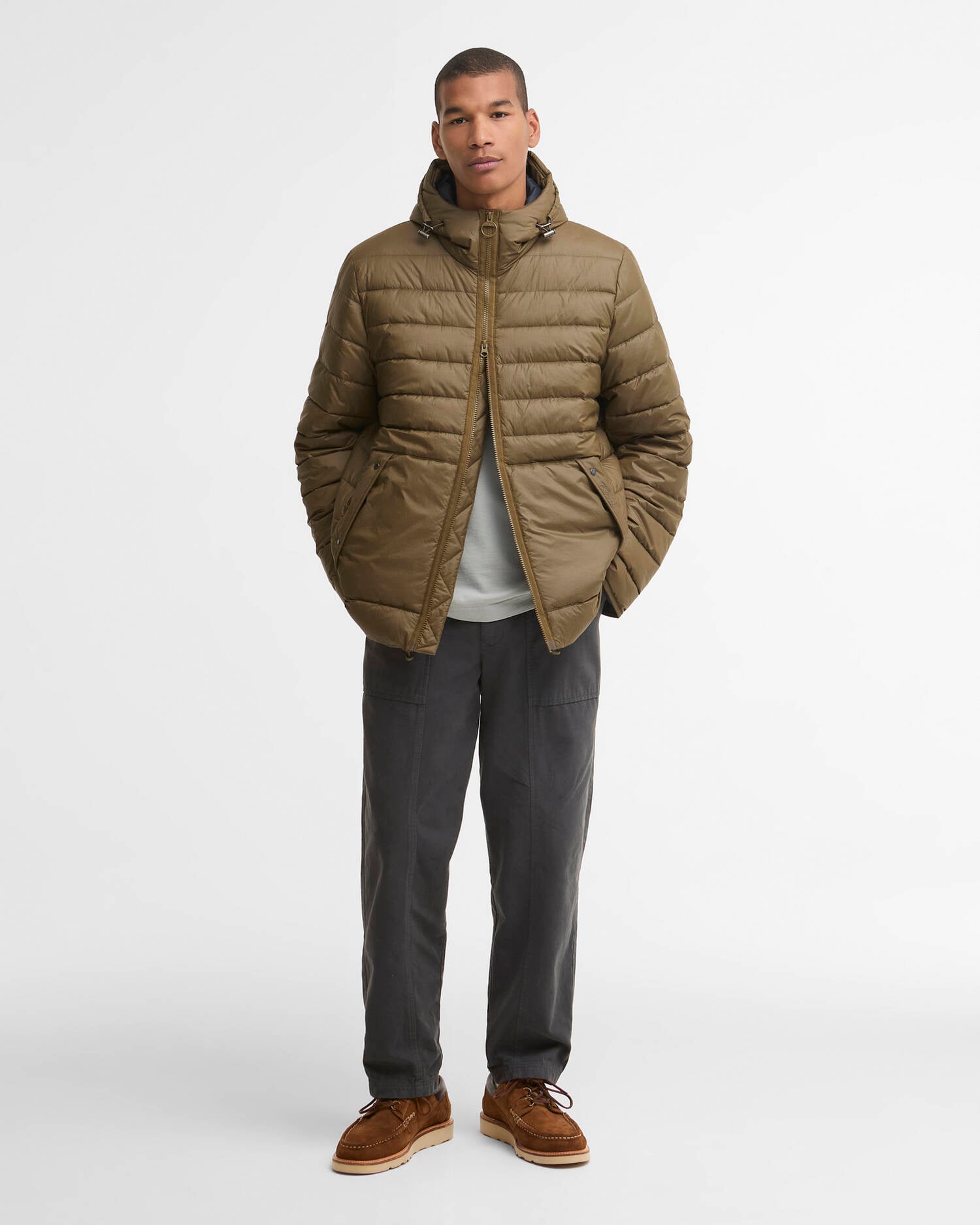 Re-Engineered Hadden Quilted Jacket Beech image number 1