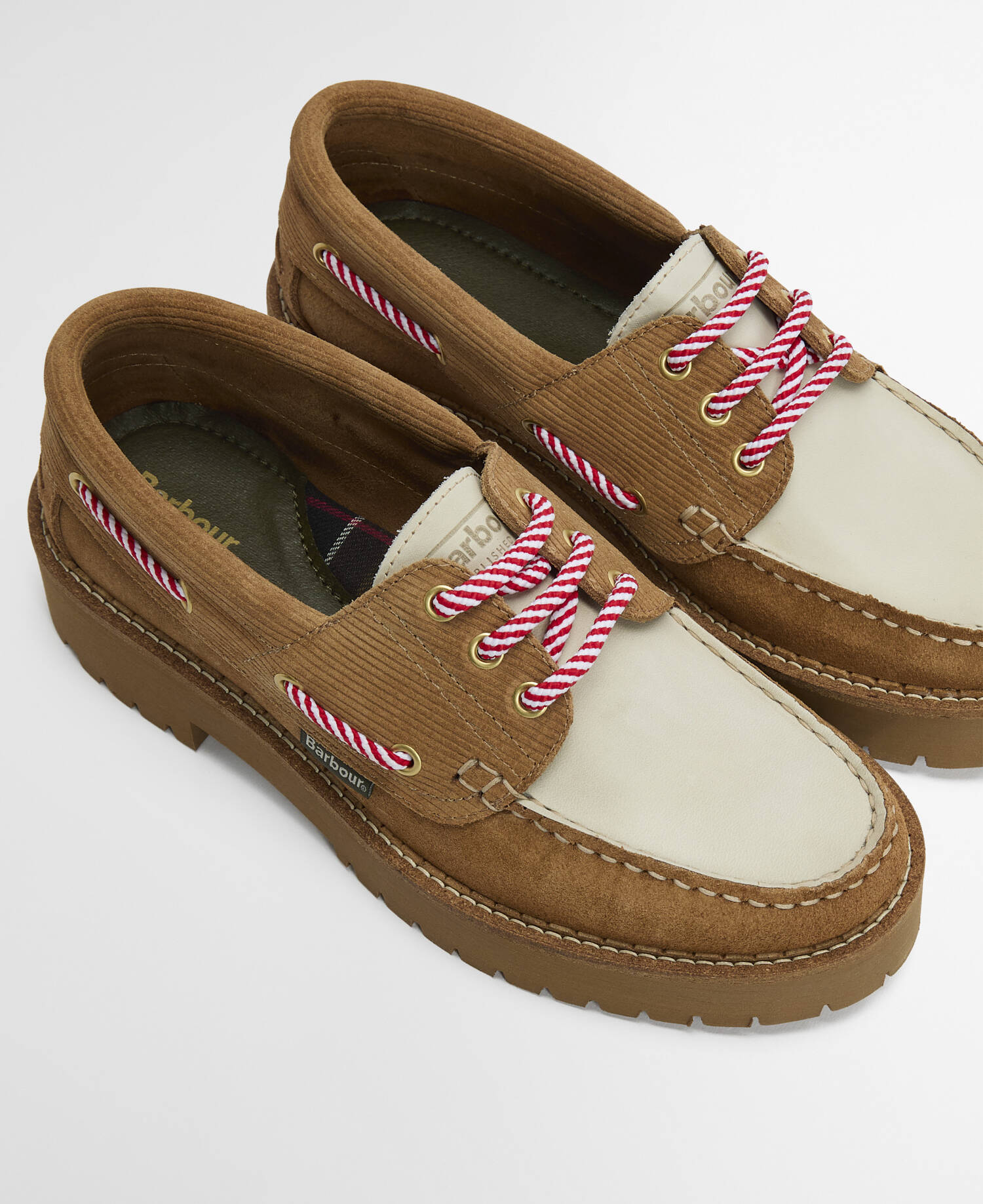 Darras Boat Shoes Beige/Mist image number 2