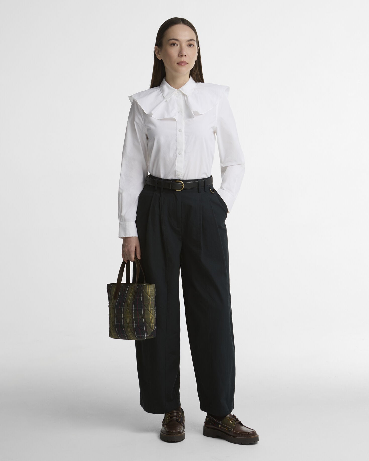 Ava Relaxed Shirt White