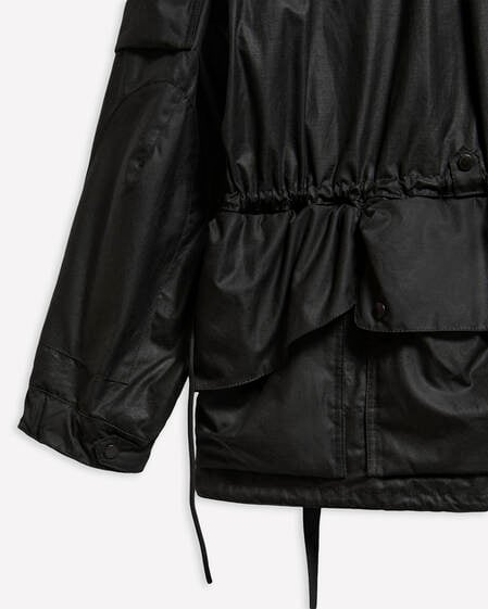 Barbour x Norbit Ripstop Waxed Jacket Black