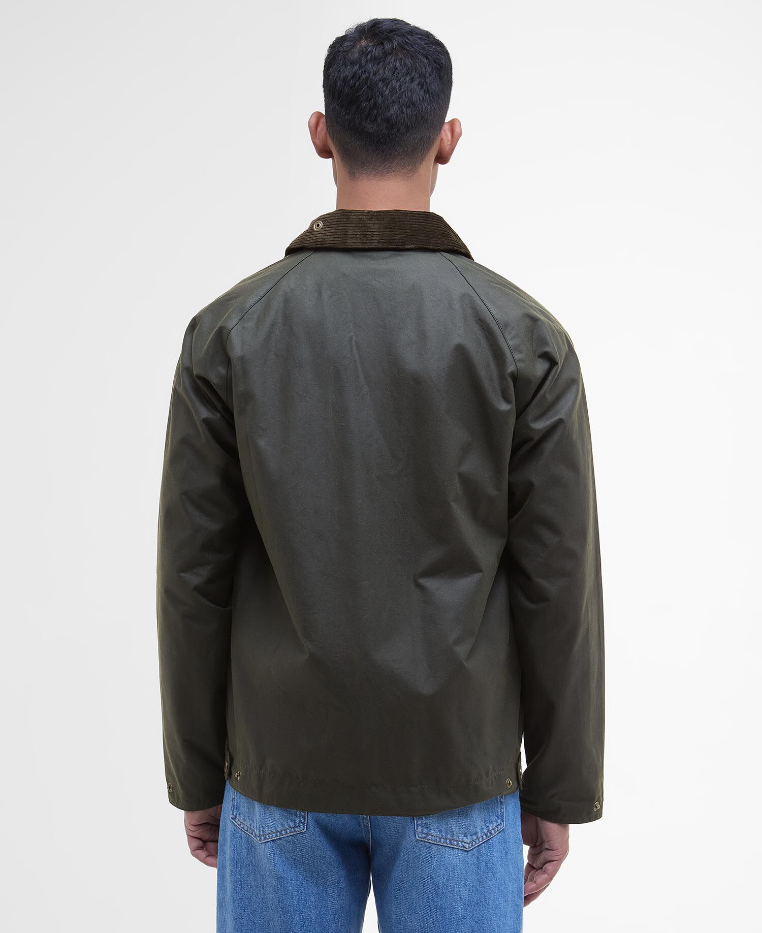 Bedale Short Waxed Jacket Fern