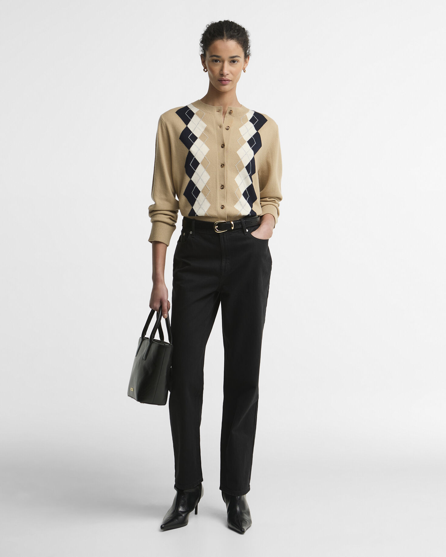 Barbour Jeans Adalyn High-Rise Straight Black