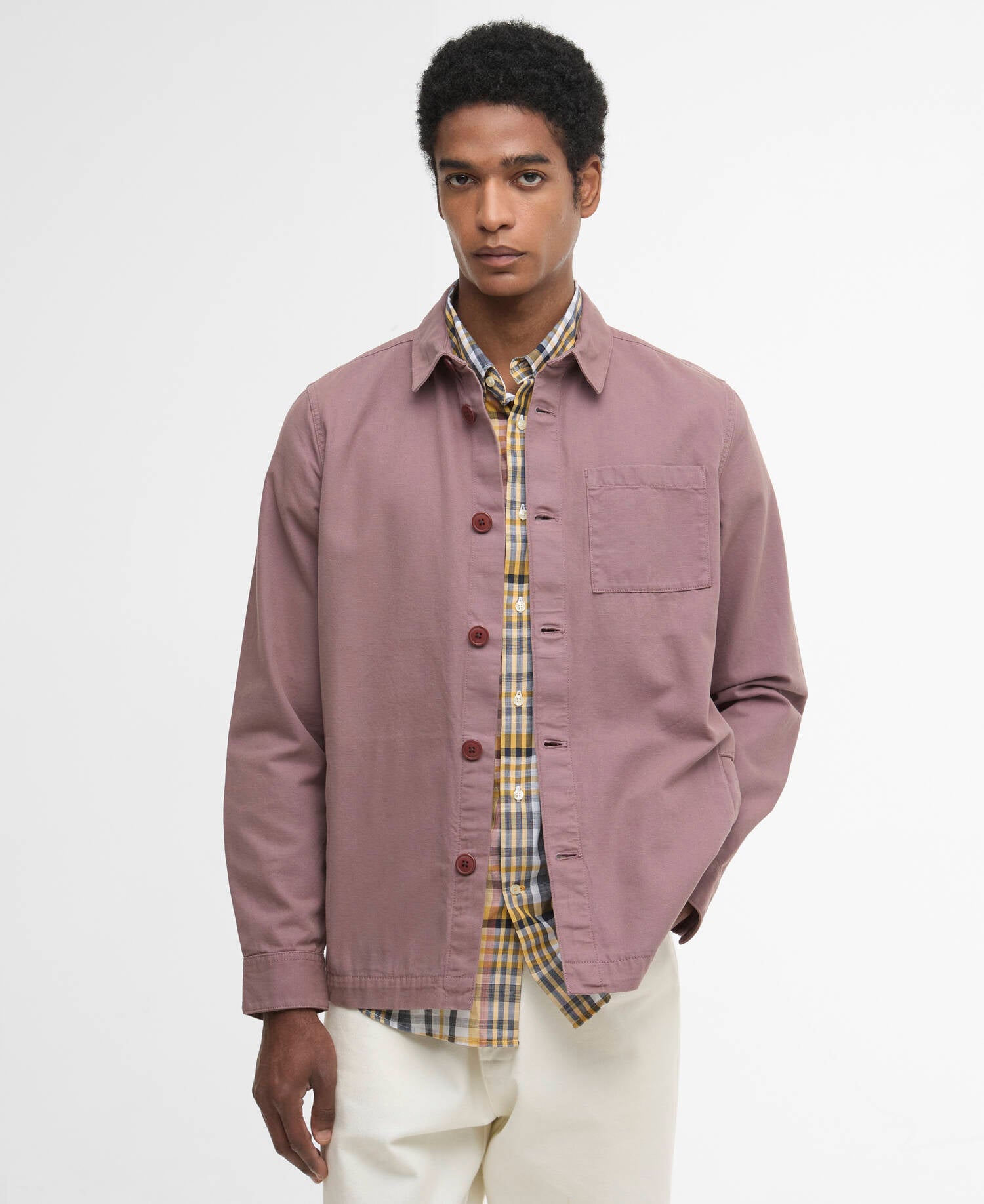 Overshirt Washed Cotton Peppercorn image number 0