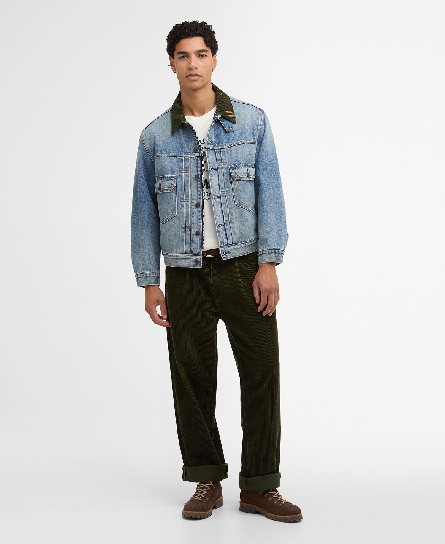 Buy Barbour x Levi's Type II Denim Jacket for N/A 0.0 | BARBOUR_US
