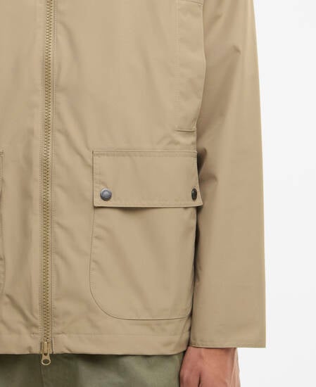 Domus Waterproof Jacket Washed Stone
