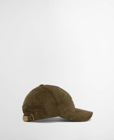 Preston Cord Cap Olive