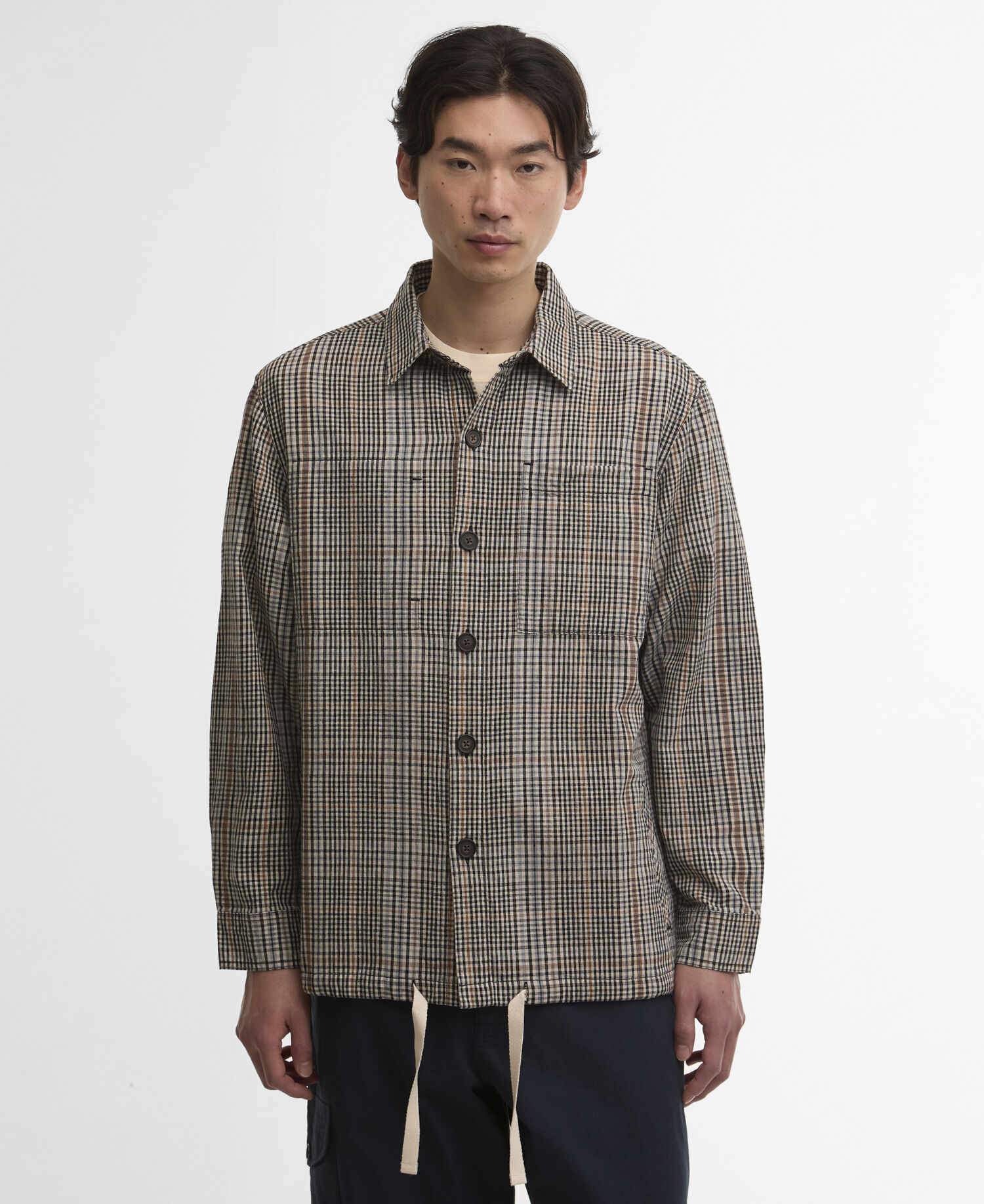 Overshirt Fife Checked Neutral