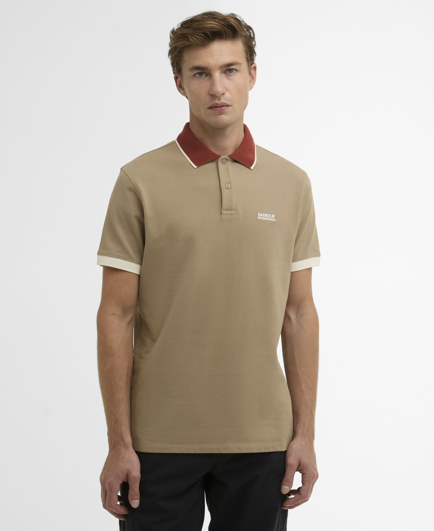 Howall Short-Sleeved Polo Shirt Coriander