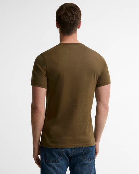 Pheasant Graphic Tailored T-Shirt Beech