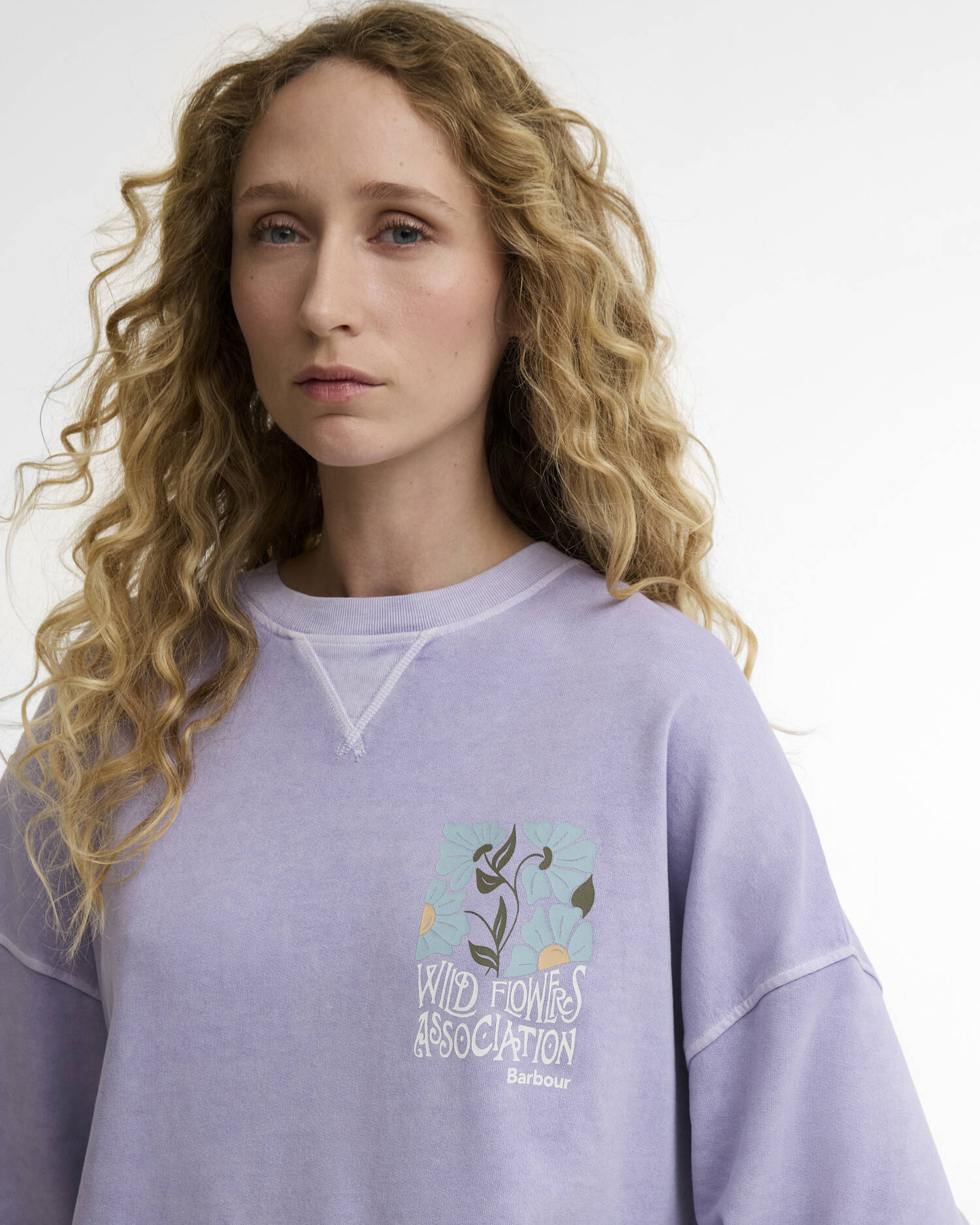 Selena Sweatshirt Heather Mist image number 3