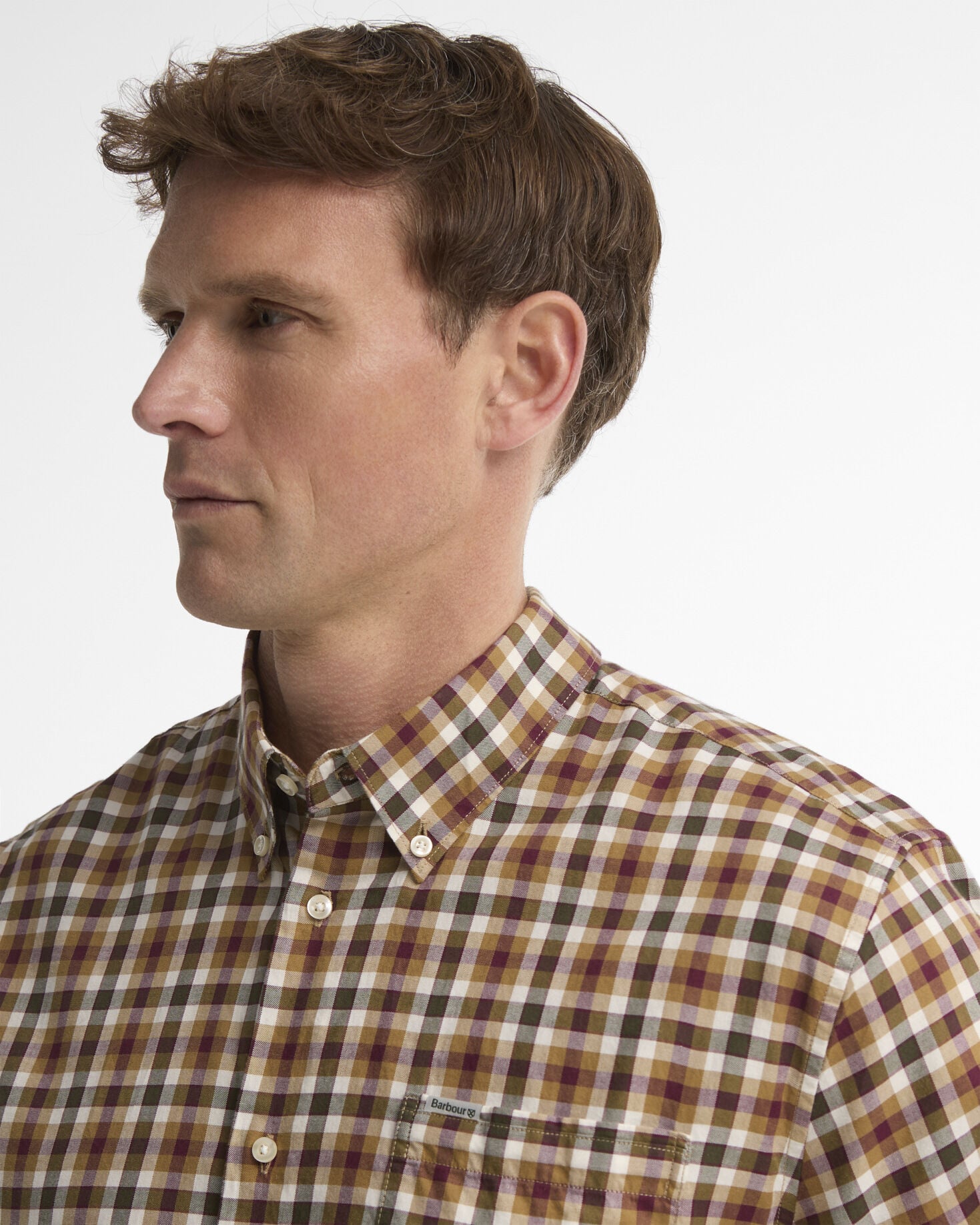 Fallowlane Regular-Fit Long-Sleeved Shirt Olive