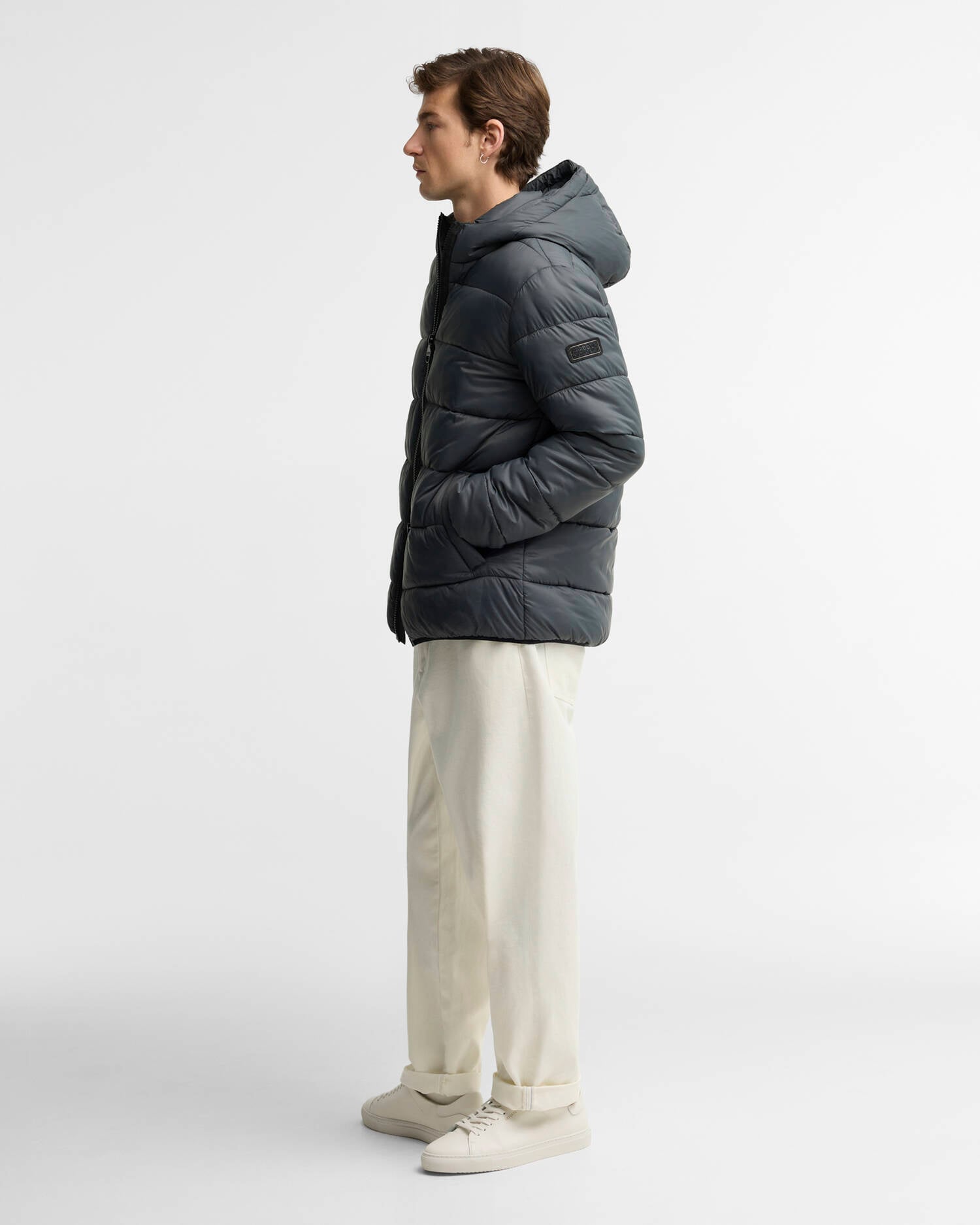 Bobber Puffer Jacket Charcoal image number 1