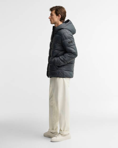 Bobber Puffer Jacket Charcoal