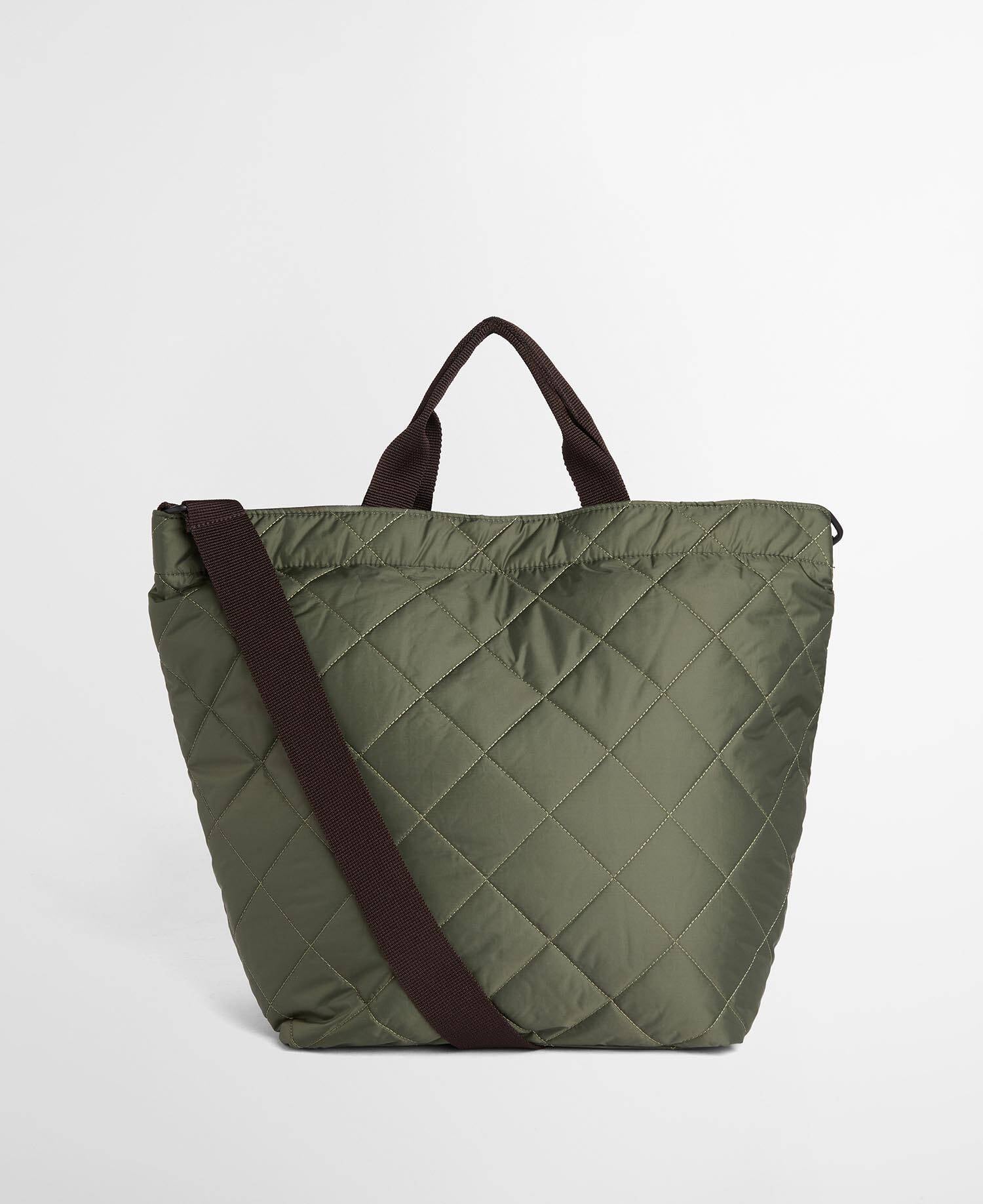 Barbour Tote Bag Liddesdale Quilted Olive image number 2
