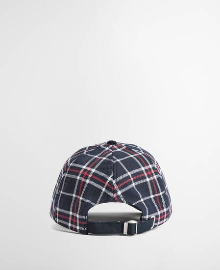 Benson Cap Navy/Red Check