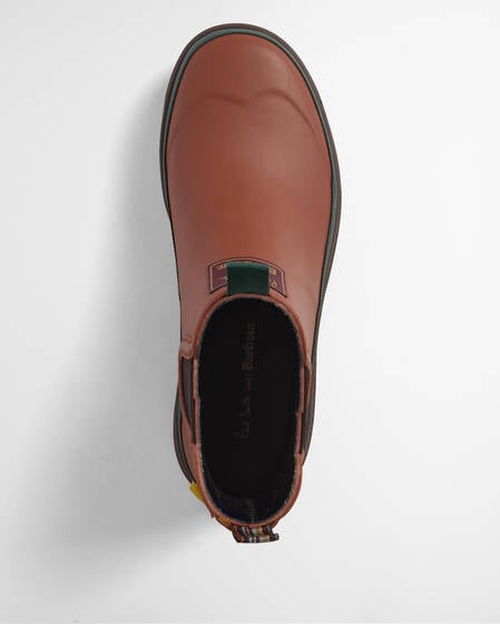 Paul Smith Loves Barbour Women's Chelsea Wellingtons Russet