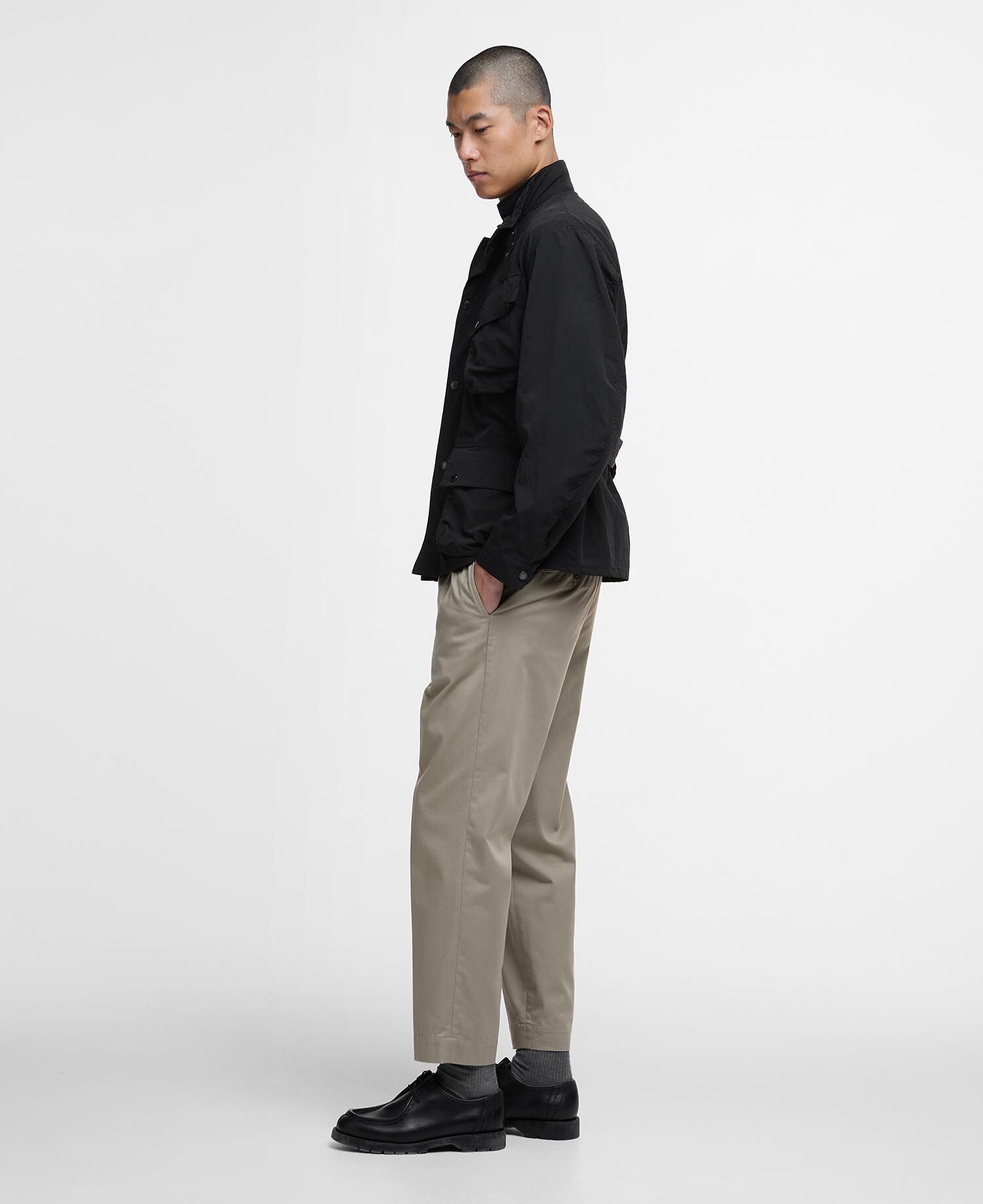 Contemporary A7 Showerproof Jacket Classic Black
