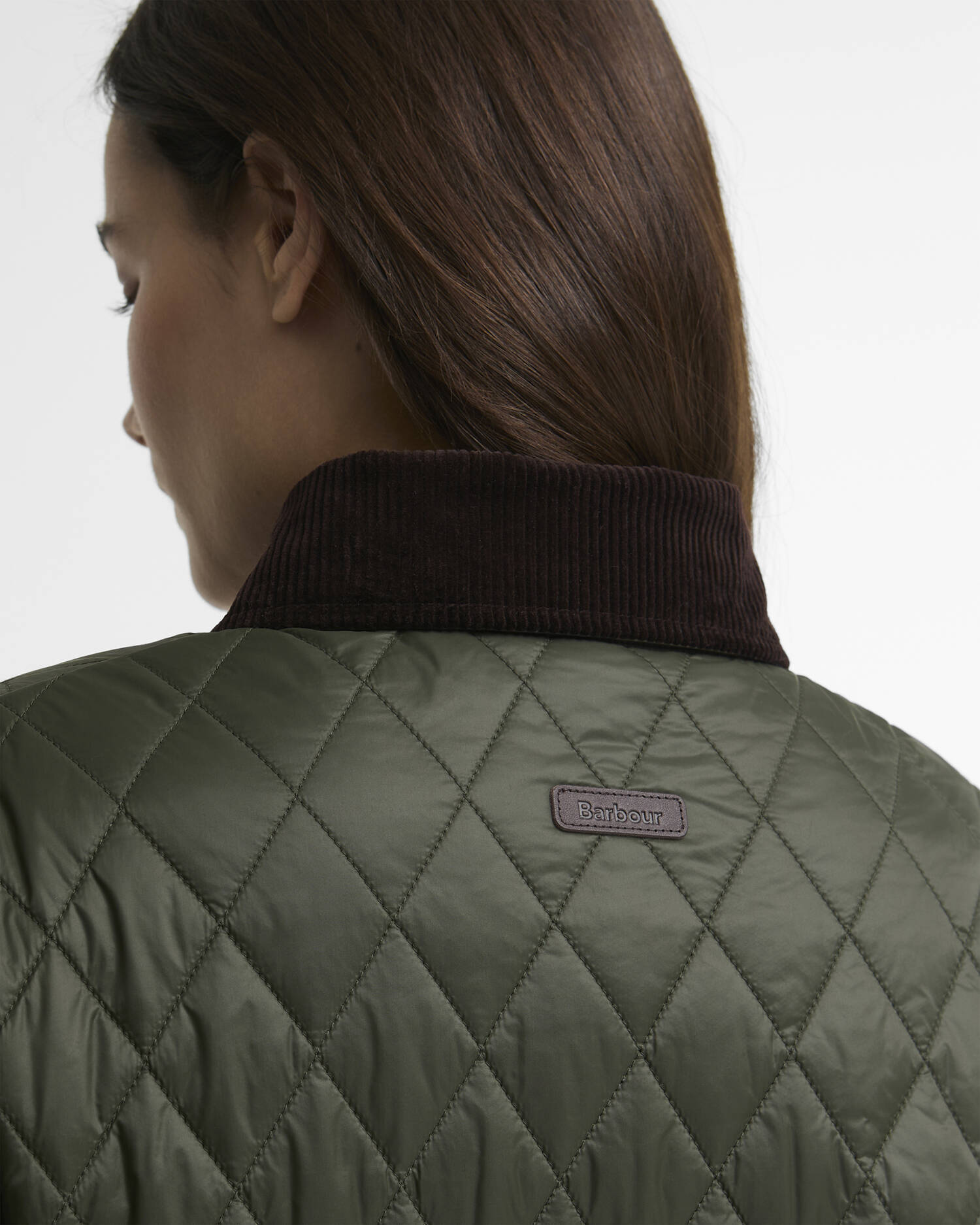 Giacca trapuntata Rosamund Olive/Shadow Classic image number 3