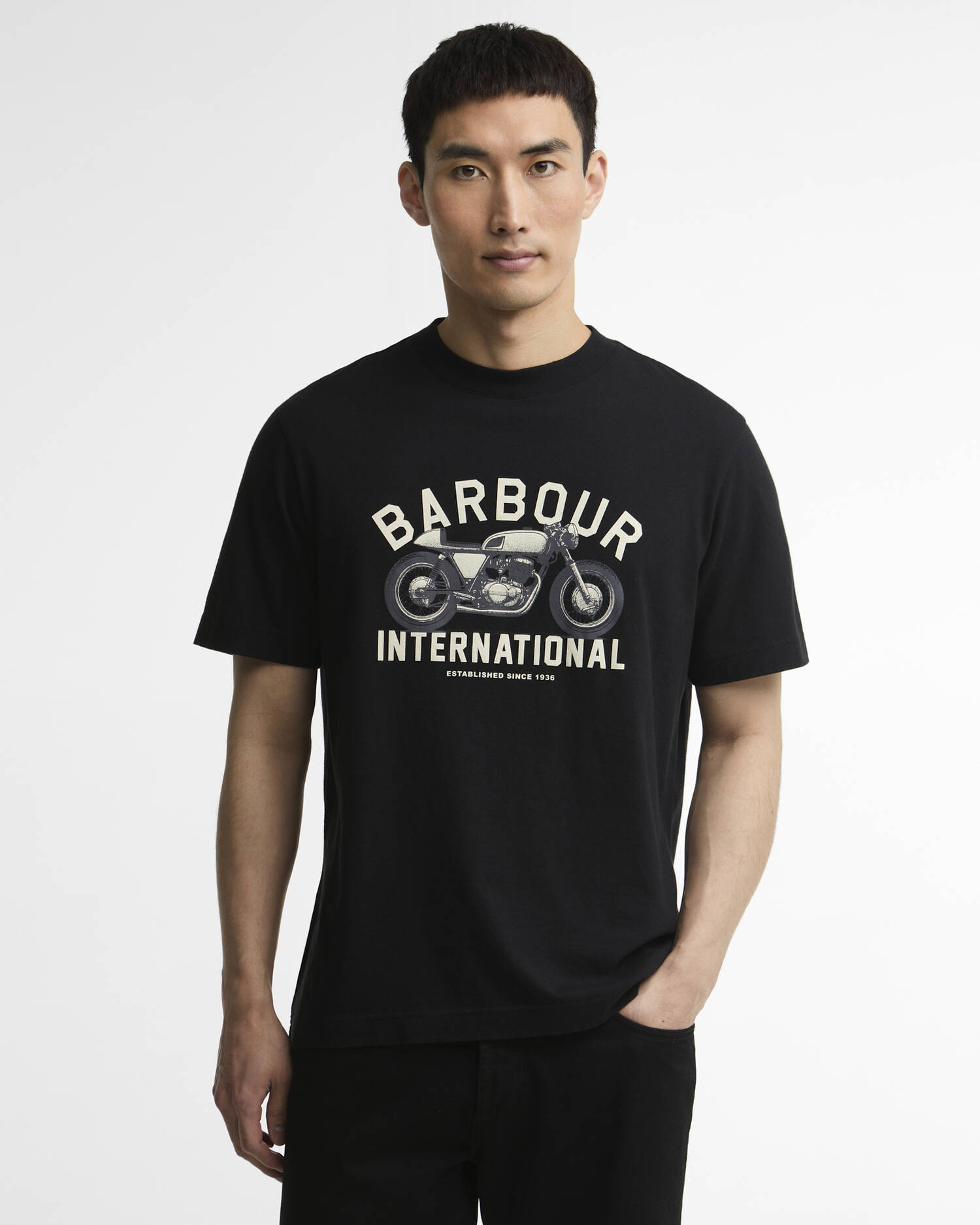 T-Shirt Eric Graphic Black image number 0