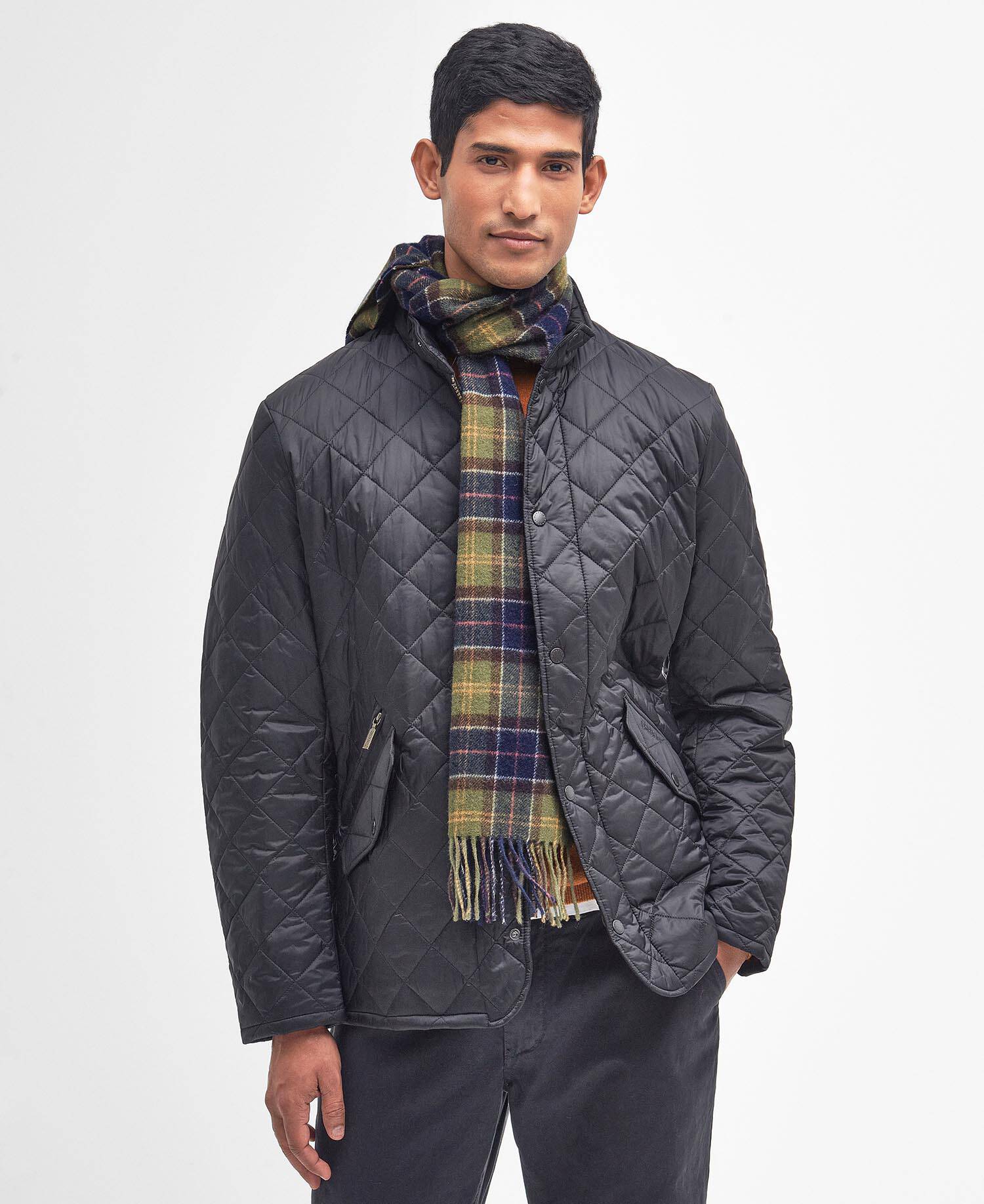 Tartan Lambswool Scarf Classic image number 1