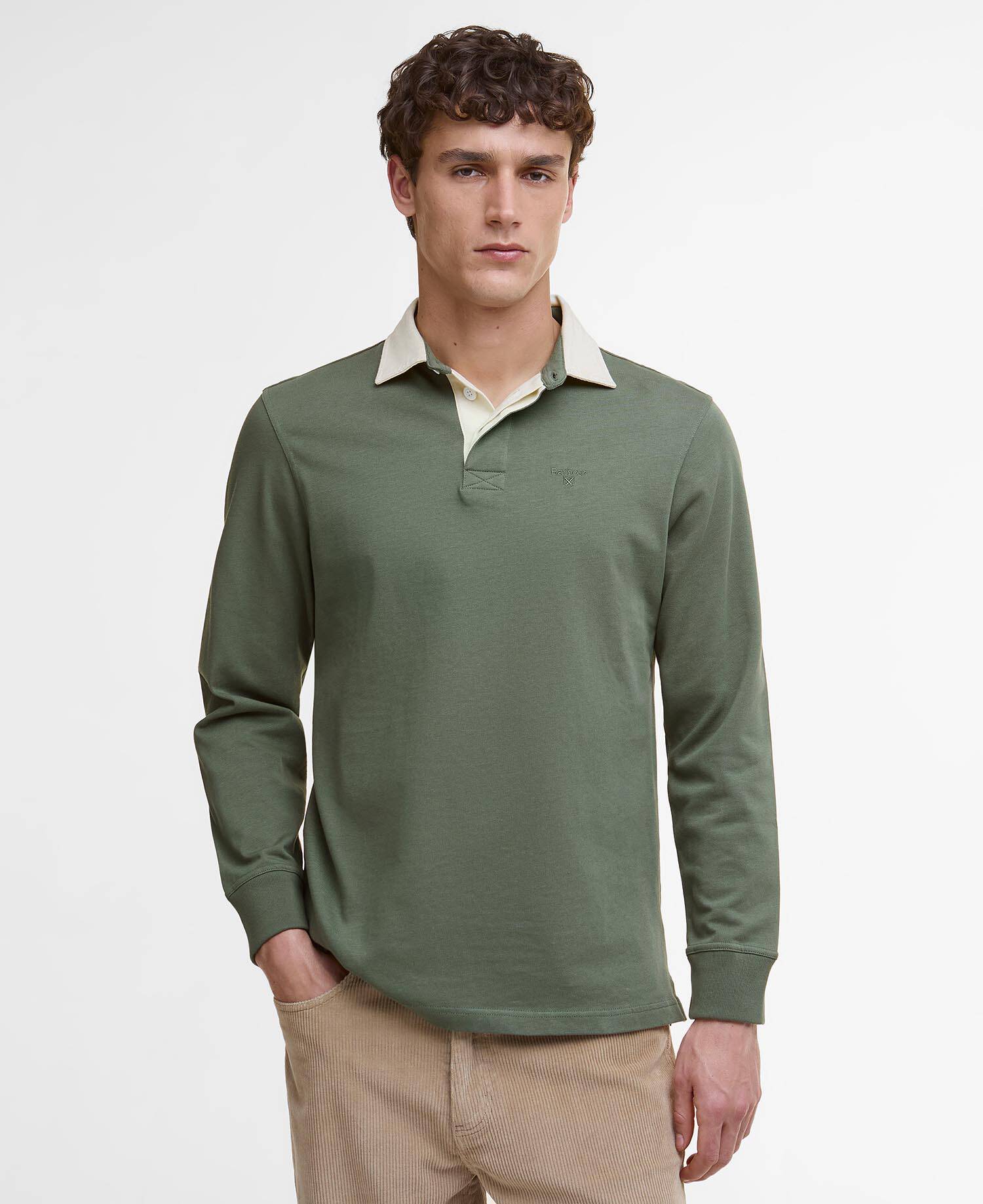 Howtown Rugby Shirt Thyme image number 0