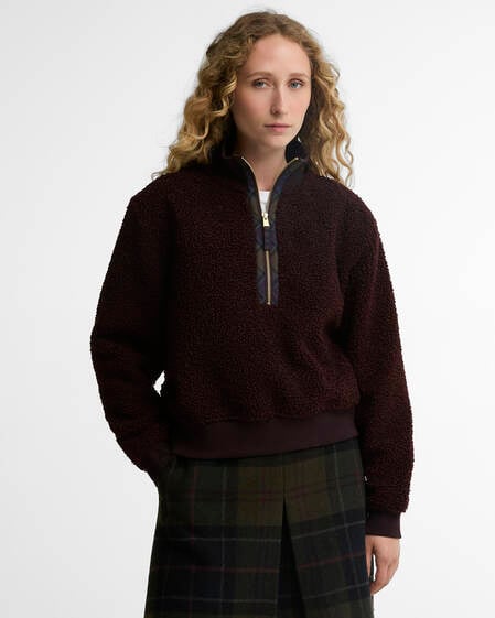 Barbour Fleecepullover Fawne Fig