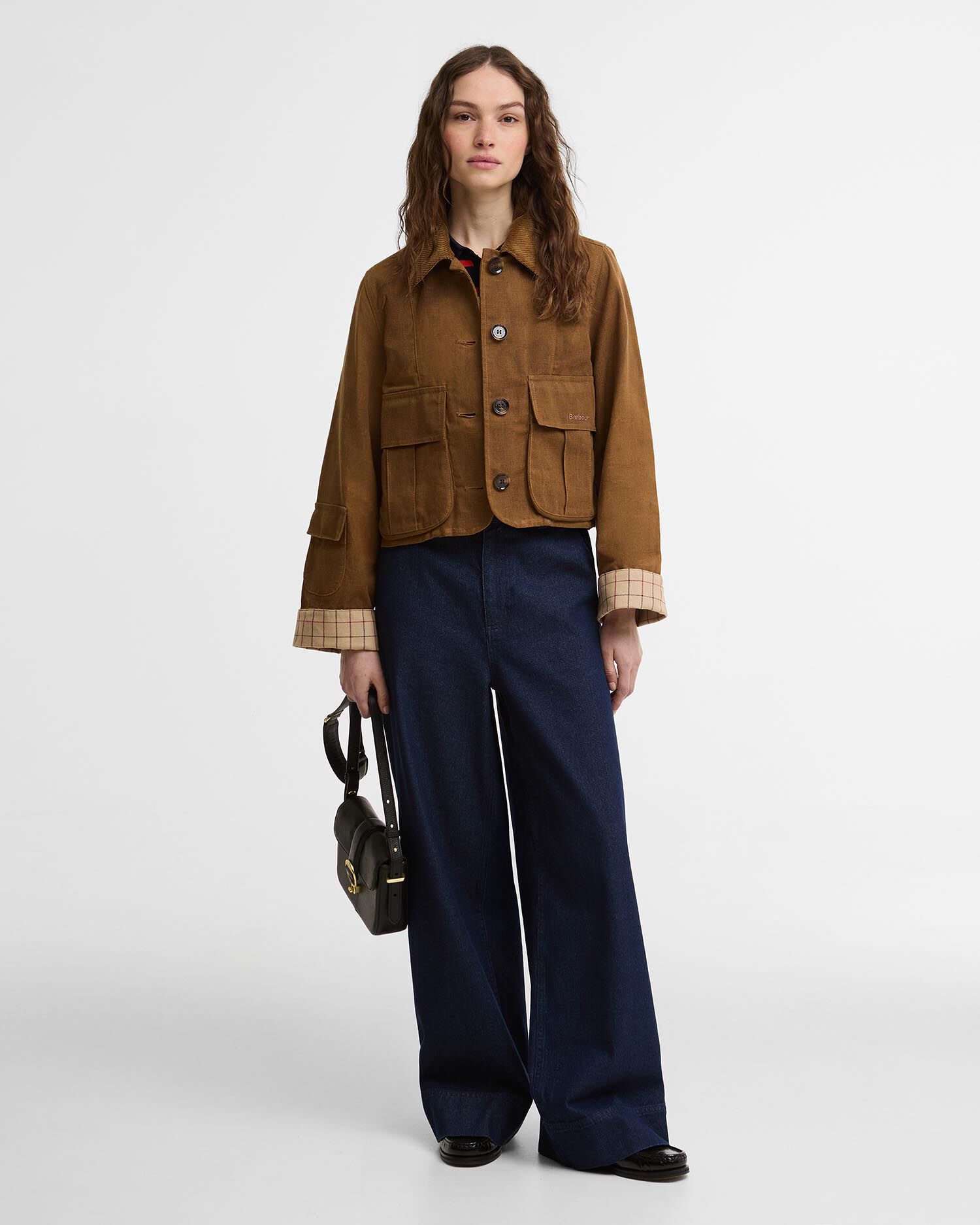 Freizeitjacke Dalbury Tan/Beige Tattersall