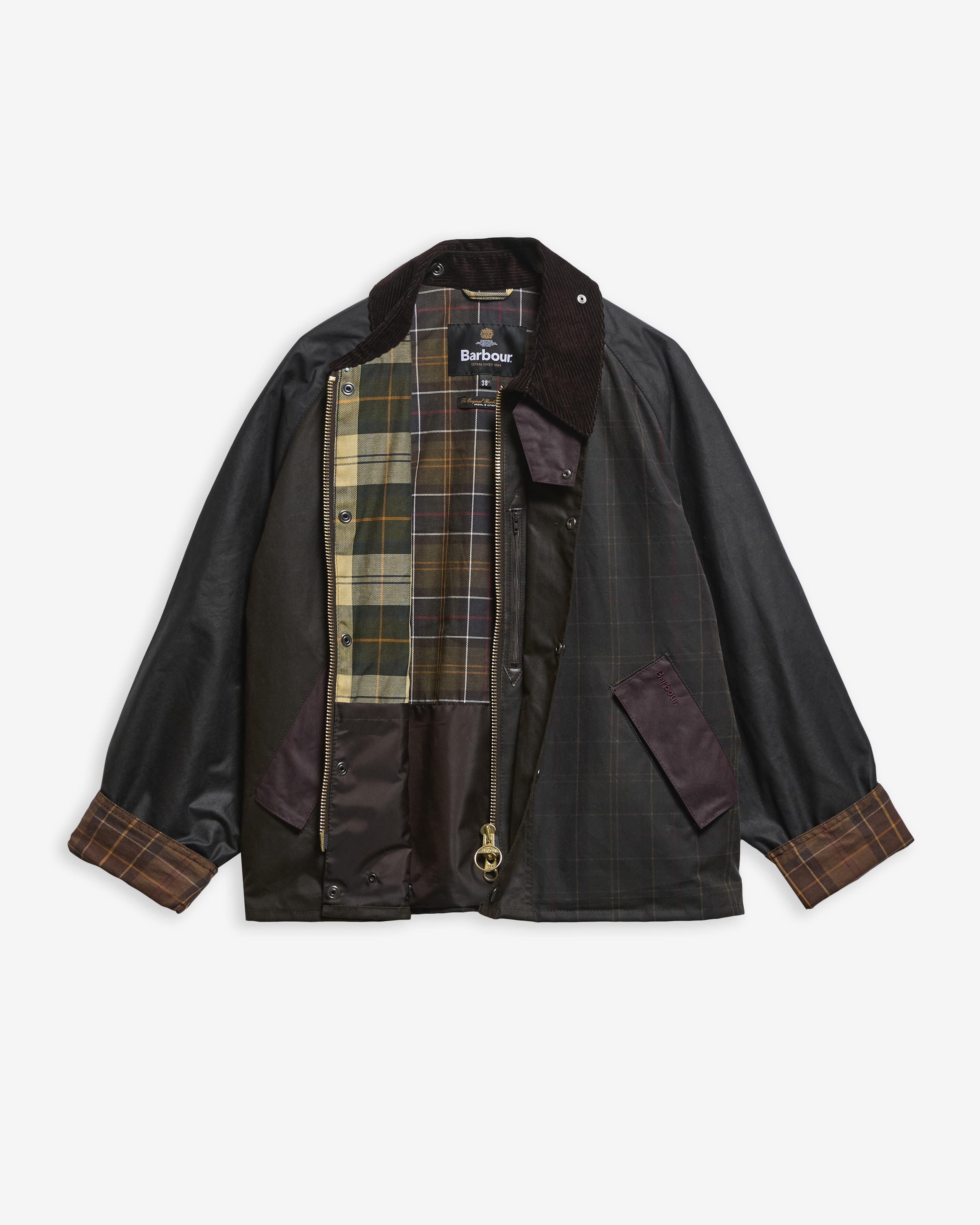 Buy Patchwork Transport Waxed Jacket for N/A 0.0 | BARBOUR_ROW