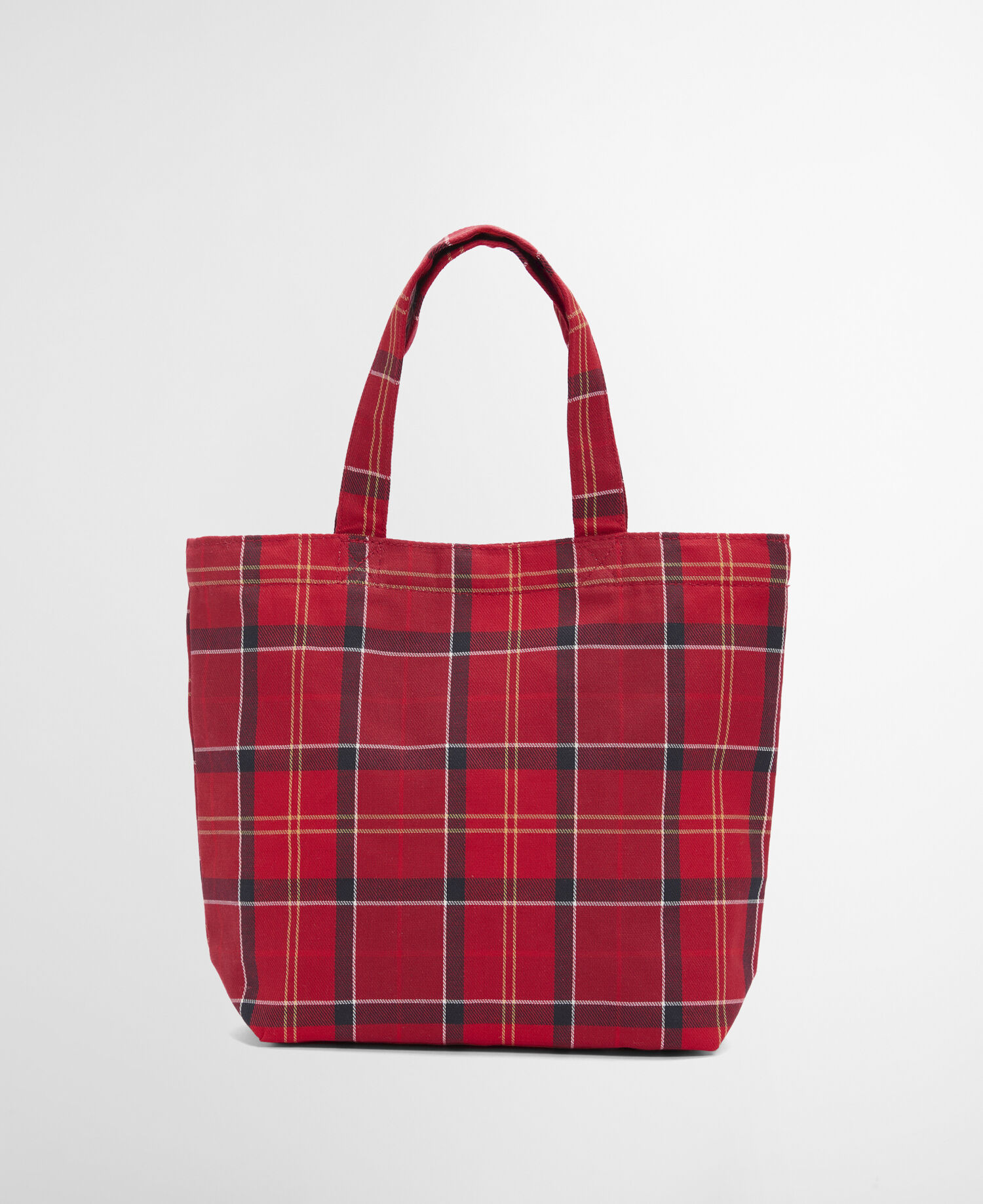 Mini Telfield Tartan Tote Cardinal Tartan