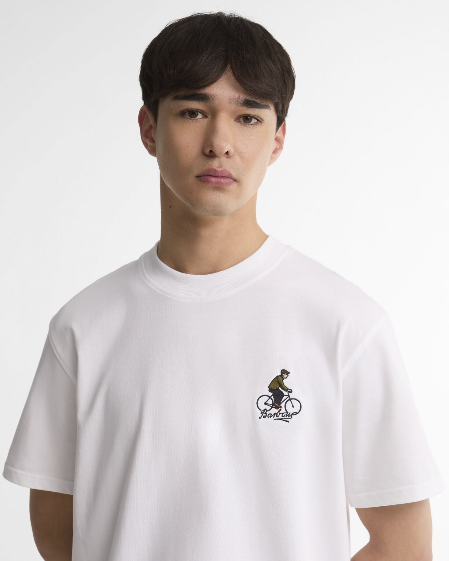 T-shirt oversize Trussford Bicycle White