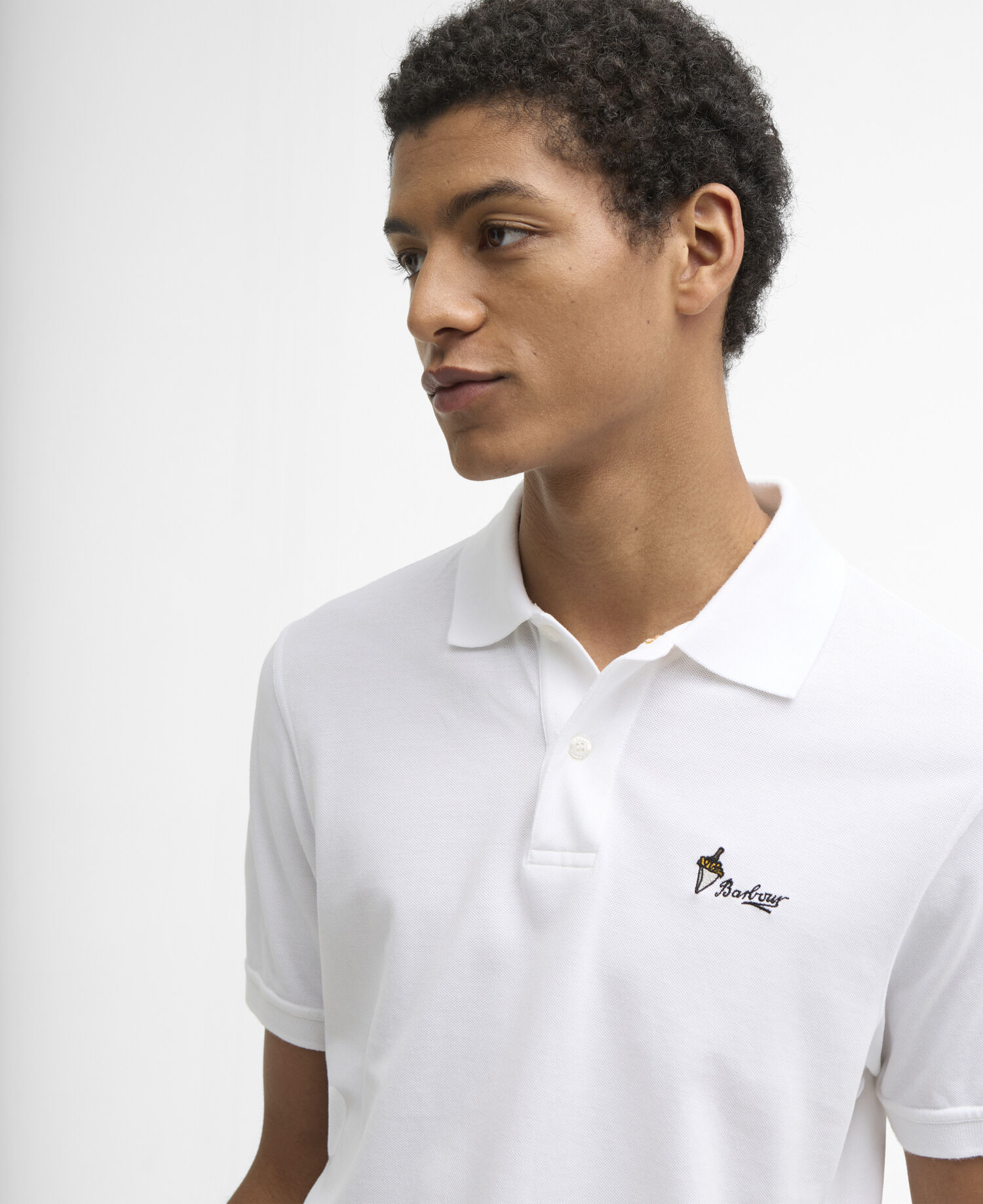 Comebe Tailored Polo Shirt White
