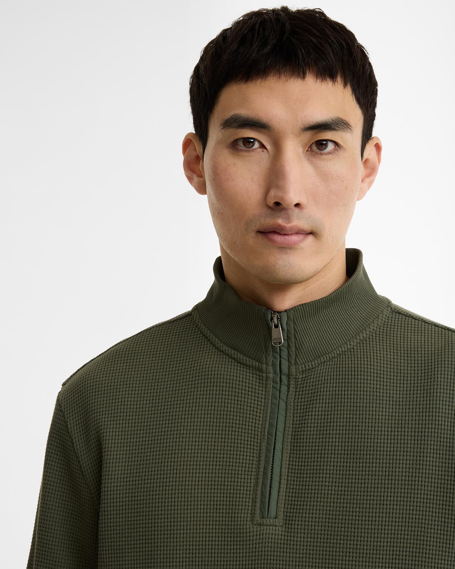 Bewley Quarter-Zip Sweatshirt Thyme