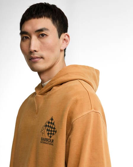 Eric Graphic Hoodie Honey