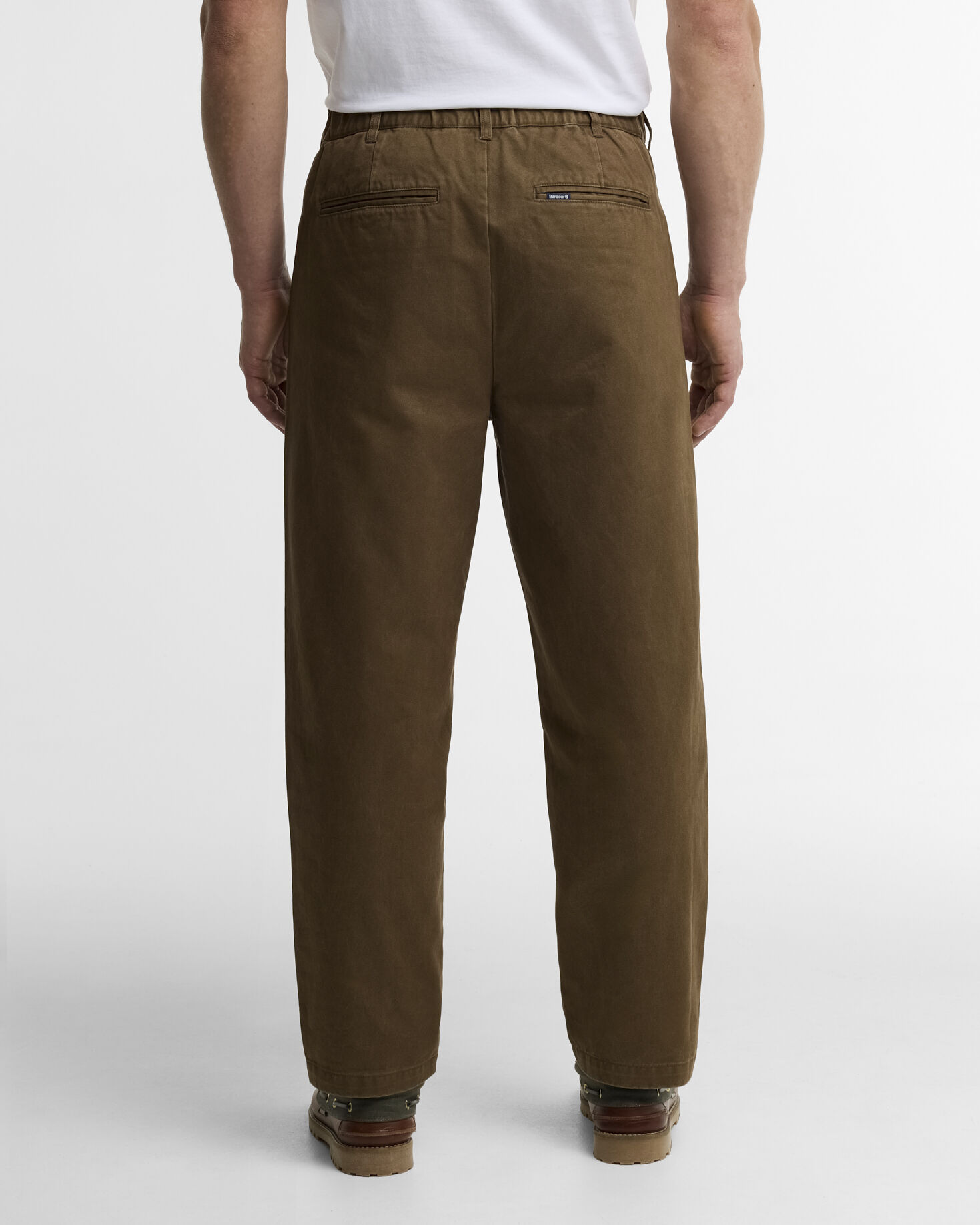 Barbour Hose Yorklane Twill Dark Sand