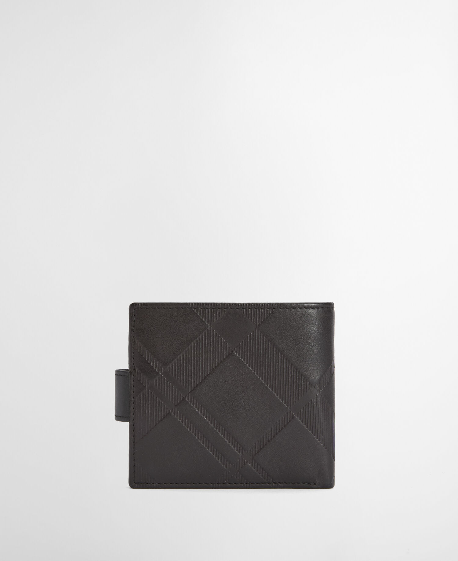 Portafoglio in pelle Bamburgh Deboss Black